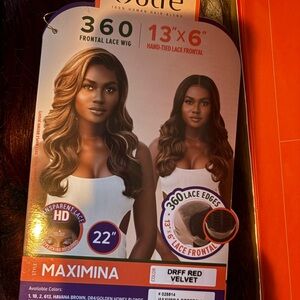 Outre Maximina 360 Frontal Lace Wig - DRFF Red Velvet (22")